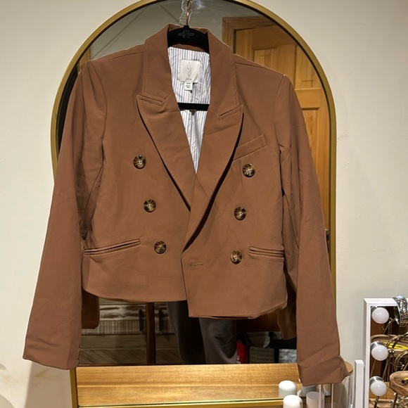 Joie Cropped Blazer - Picture 1 of 3